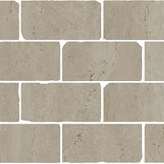 Керамическая плитка Бордюр kerama marazzi br034 Сан-Марко мозаичный бежевый матовый обрезной 26.5x46.5
