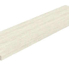 Ступени Колизеумгрес Рим Уайт угловая левая 620070003217 белый 33x120