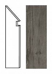 Atlas Concorde Axi Grey Timber Battiscopa Sag.SX серый 