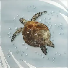 Керамическая плитка Декор kerama marazzi vt\a452\5009 Чудо-озеро 2 20x20