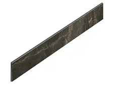 Плинтус coliseumgres Канова Дарк 610130006212 черный 7.2x60