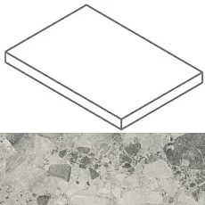 Ступени Континуум/ continuum Стоун Грэй Ступ. Угл.пр 33x160