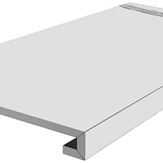 Ступени kerama marazzi sg849990r\gcf клееная Монте Тиберио белый матовый 33x80