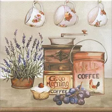 Керамическая плитка Декор Пикарди Кухня hgd\a241\17000 15x15