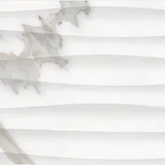 Керамическая плитка Миланезе Дизайн/ milanese design Каррара Волна 20x60