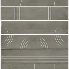 Керамическая плитка Панно kerama marazzi kmp3sta004rn6x Панно Мажорель серый глянцевый из 6 частей 28.5x36