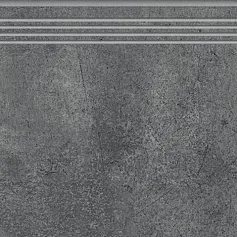 Ступени Керранова Фабрика/ fabrika dark grey Серый 30x120