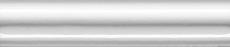 Керамическая плитка Бордюр Багет Граньяно белый 3x15