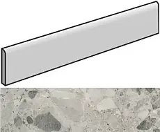 Керамогранит Континуум Стоун Грэй плинтус 7.2x80