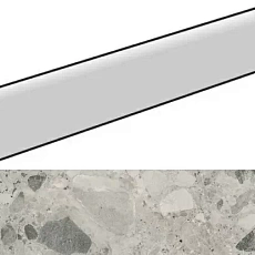 Керамогранит Континуум/ continuum Стоун Грэй Плинтус 7.2x80