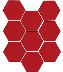 Керамическая плитка Кальсада красный 10,4x12