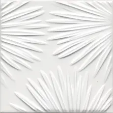 Керамическая плитка Декор kerama marazzi kmd2sfe001bn Агдаль 4 белый матовый структура 15x15