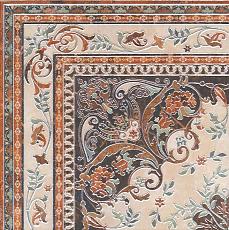 Керамогранит Декор Мраморный дворец ковёр угол лаппатированный 40,2x40,2