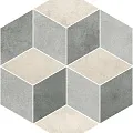 Керамогранит Цементо/ cemento dark grey d02-cut 45x52