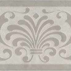 Керамическая плитка Декор Монсанту 1 серый светлый 15x40