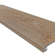 Ступени estima Комплект kw01 Крафт Вуд/ kraft wood rusty Беж (Ступень 33x120 Структурированный Прямоугольный Бортик Без Насечек И Подступенок 14,5x120) 33x120