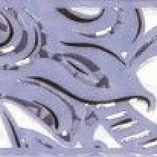 Керамическая плитка садко синий бордюр 01 6,5x25