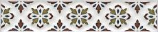 Керамическая плитка Бордюр Клемансо орнамент stg\b621\17000 3,1x15