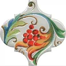 Керамическая плитка Декор kerama marazzi vt\a584\65000 Арабески Тоскана 8 глянцевый 6.5x6.5