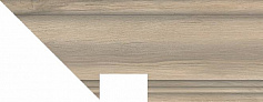 Керама Марацци Плинтус Сальветти капучино вертикальный правый бежевый для офиса, для гостиной, для прихожей