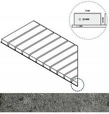 Керамогранит грэй решётка стрим 20 лев 25x60