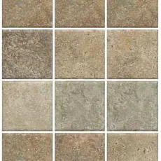 Керамическая плитка брюссель из 12 частей 9,8х9,8 микс матовый 9,8x9,8