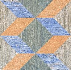 Керамогранит Вставка Колор Вуд микс ad\a393\tu6001 13x13