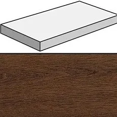 Ступени Оак Резерв/ oak reserve Дарк Браун Угловая Правая 33x120