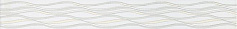 Керама Марацци Бордюр Линьяно Подснежники OP\A04\7071T белый для ванной