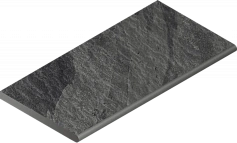 Бортик Италон Материя X2 Титанио закругленный 620090001204 черный