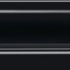 Керамическая плитка Плинтус Альвао черный 10x20