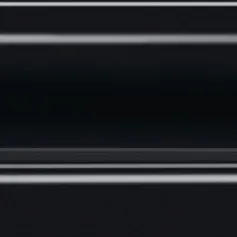 Керамическая плитка Плинтус Альвао черный 10x20