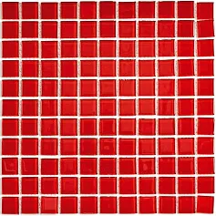 Мозаика red glass 30x30