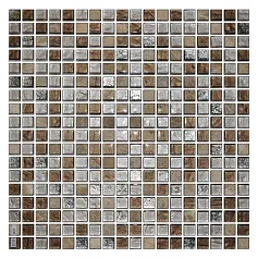 Мозаика colonial Браун 30x30