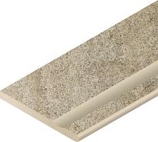 Керамогранит Бортик Нордика Роуп с выемкой закругленный правый 620090001072 коричневый 30x60