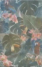 Керамическая плитка Панно Пальмовый лес 50x80