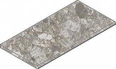 Керамогранит ПЕТРОЛ БОРТИК 30x60 ЗАКРУГЛЁННЫЙ 30x60