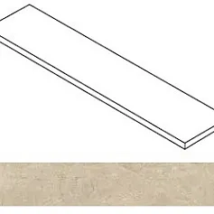 Ступени Атлас Конкорд Ринашенте Фьюжн Крета угловая правая 620070003247 бежевый 33x160