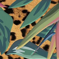 Керамическая плитка Декор Пальмейра 3 9,9x20