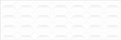 Gravita Керамическая плитка Gravita 78801854 Satin White Hexa белый белый 