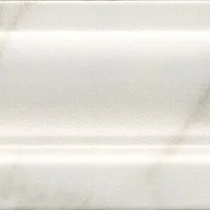 Керамогранит Плинтус Брера белый 10x20