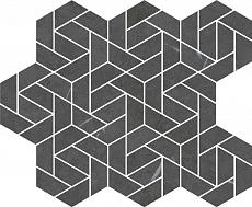 Мозаика imperial black icon 28.6x34.7