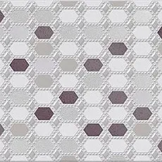 Керамическая плитка Мальвия grey geometria decor 24,2x70
