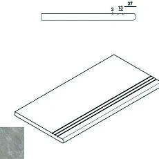 Ступени РОК СТУПЕНЬ ЗАКРУГ.ГРИП 30x60 30x60