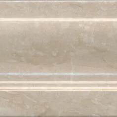 Керамогранит Плинтус Стемма бежевый 10x20