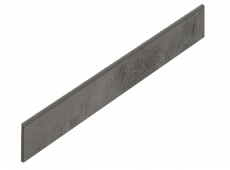 Плинтус coliseumgres Астро Блэк 610130005360 черный 7.2x60